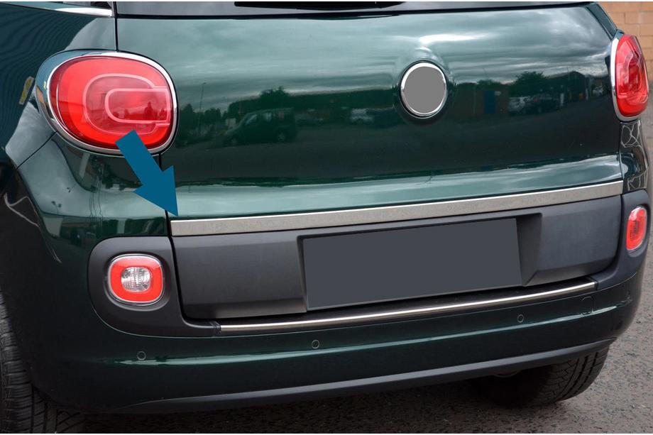 Fiat 500/500L 2013-2022 рр. Планка над номером (для 500L, нерж.) Image
