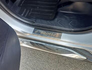 Citroen C-Crosser 2007-2013 рр. Накладки на пороги (4 шт, нерж) фото 2
