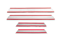 Накладка на пороги V-2 (4 шт, Carmos) фото 3