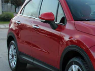Fiat 500X 2014-2024 рр. Молдинг скла (4 шт., нерж.) фото 4