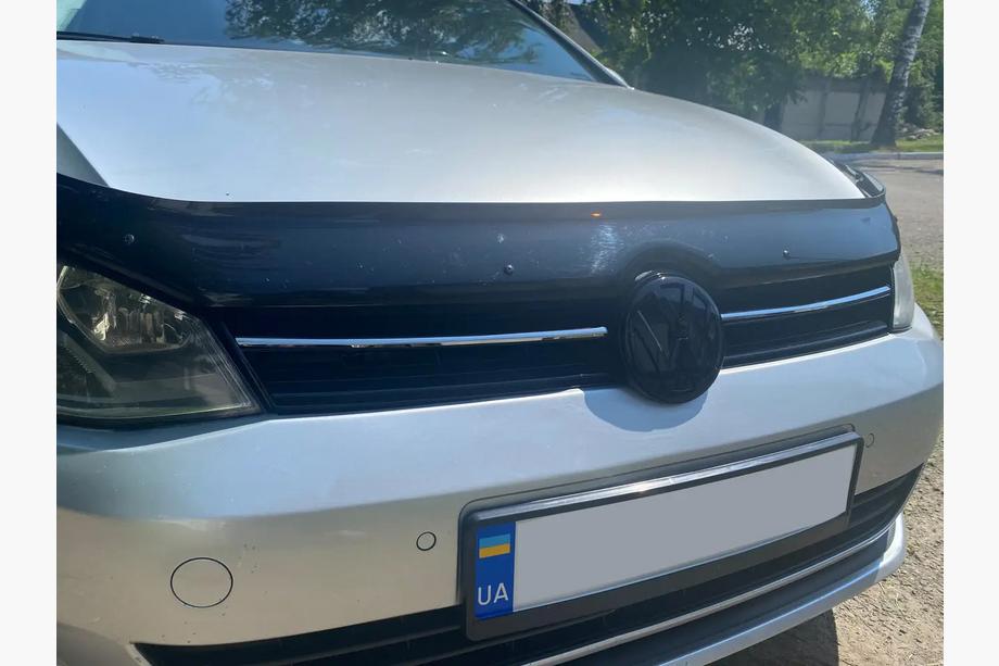 Volkswagen Golf 7/E-Golf 2012-2020 рр. Накладки на решітку (на верх, нерж) Image