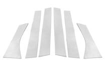 Volvo V40 2012- рр. Накладки на дверні стійки (нерж) фото 2