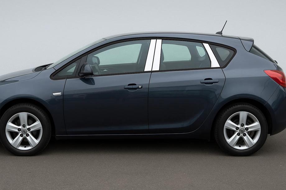 Накладки на дверні стійки (HB/SD) (6 шт, нерж) Image