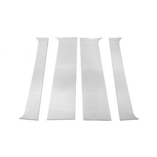 Накладки на дверні стійки (4 шт, нерж) Mercedes Vito/V-class W447 2014- рр. фото 2