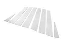 Nissan X-trail T30 2002-2007 рр. Накладки на дверні стійки (8 шт, нерж) фото 3