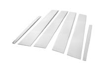 Kia Sportage 2015-2021 рр. Накладки на дверні стійки (6 шт, нерж) фото 4