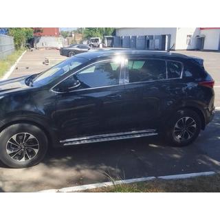 Накладки на дверні стійки (6 шт, нерж) фото 3