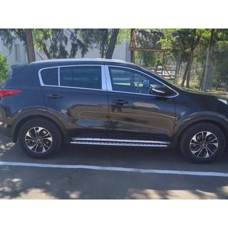 Накладки на дверні стійки (6 шт, нерж) фото 1