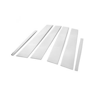 Накладки на дверні стійки (6 шт, нерж) фото 4