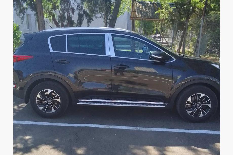 Kia Sportage 2015-2021 рр. Накладки на дверні стійки (6 шт, нерж) Image