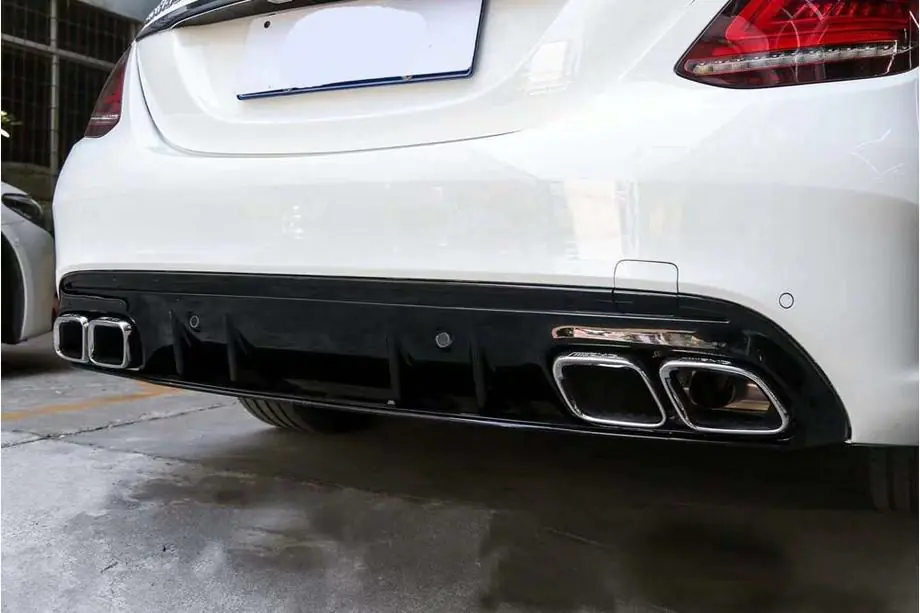 Mercedes C-class W205 2014-2021 рр. Комплект обвісів з дифузором (AMG C63-designs 2018-2021) Фото 9