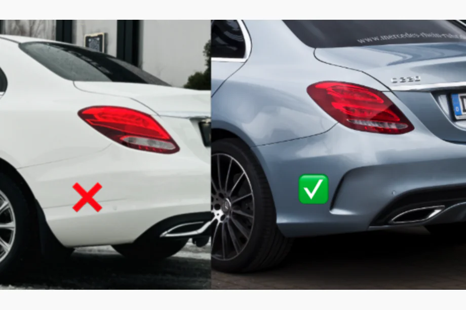 Mercedes C-class W205 2014-2021 рр. Комплект обвісів з дифузором (AMG C63-designs 2018-2021) Фото 6