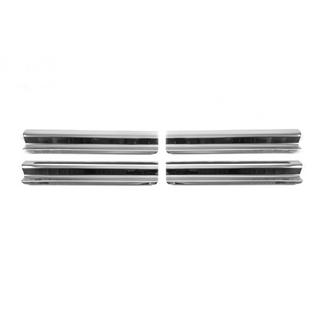 Накладки на внутрішні пороги Carmos (4 шт, нерж) фото 2