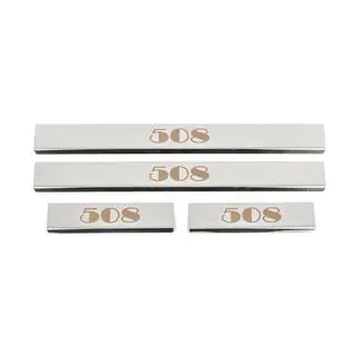 Накладки на пороги Carmos (4 шт, нерж)