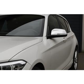 Накладки на дзеркала (2 шт, нерж.) Carmos BMW 1 серія F20/F21 2011-2019 рр. фото 1