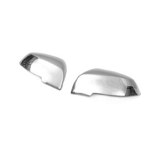 Накладки на дзеркала (2 шт, нерж.) Carmos BMW 3 серія F30/F31 2012-2019 рр. фото 3