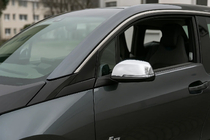 BMW I3 2013-2022 рр. Накладки на дзеркала (2 шт, нерж.) Carmos фото 1