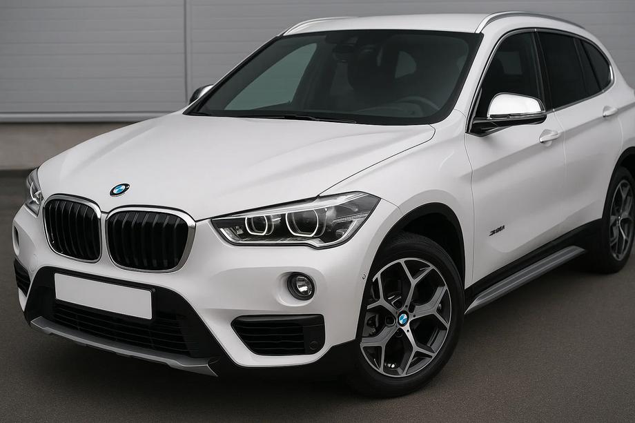 BMW X1 F48 2015-2022 рр. Накладки на дзеркала (2 шт, нерж.) Carmos Фото 3