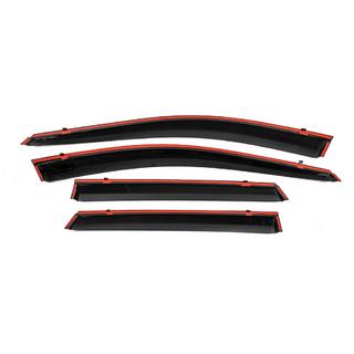 Вітровики з хромованим молдингом Niken Luxury (4 шт) фото 4