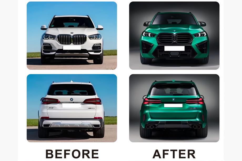 BMW X5 G05 2019-2026 рр. Комплект рестайлінгу в X5M F95 LCI Фото 2