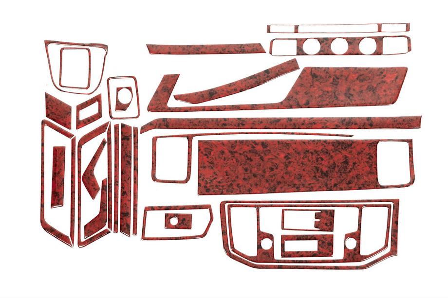 Volkswagen Crafter 2016- рр. Накладки на панель (30 деталей) Image