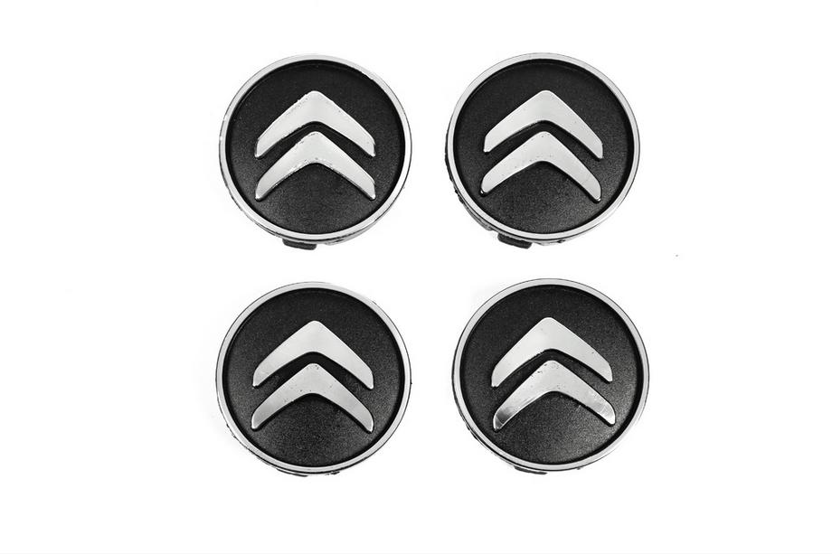 Citroen Ковпачки диски чорні cit5955tur-bl (59мм на 55мм, 4 шт) Image