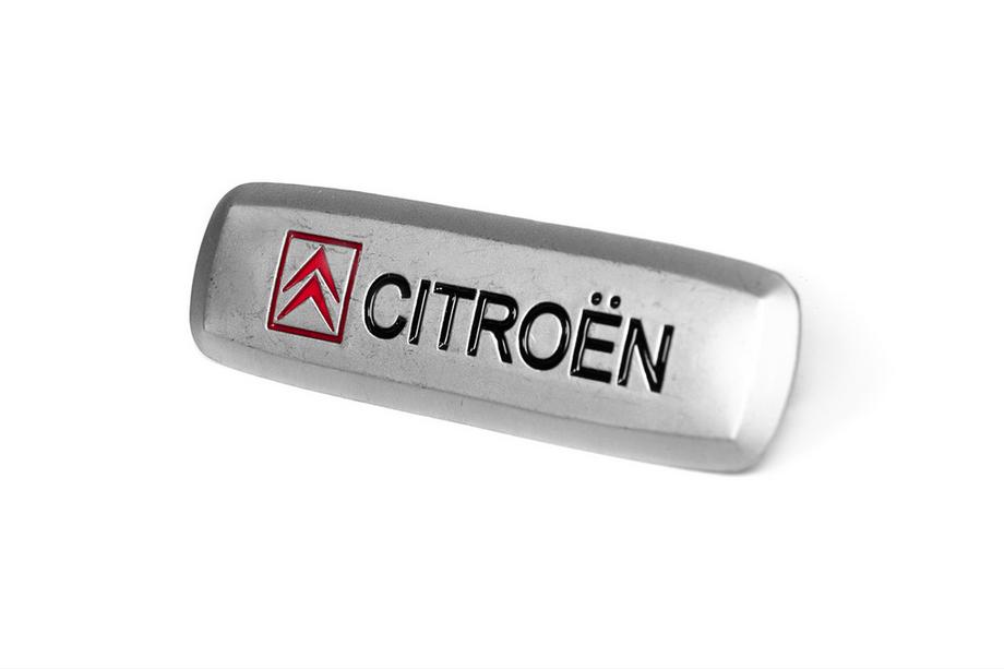 Citroen Шильдик алюмінієвий для килимків (1шт) Фото 2