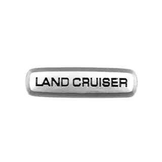 Land Cruiser Шильдик алюмінієвий для килимків (1шт) фото 1