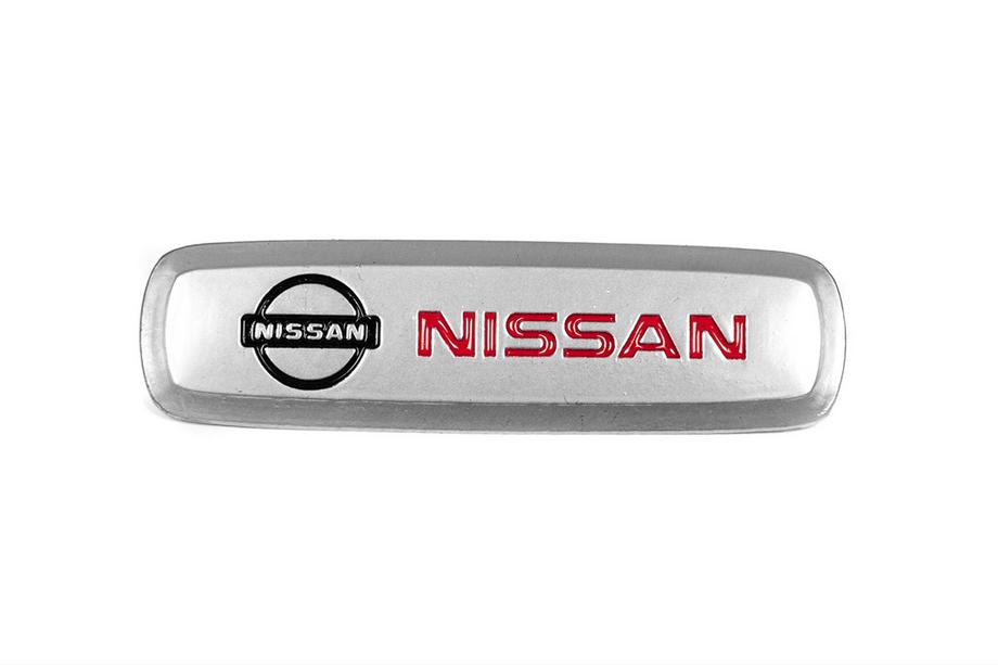 Nissan Шильдик алюмінієвий для килимків (1шт)