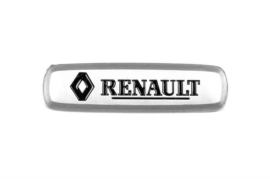 Renault Шильдик алюмінієвий для килимків (1шт) Image