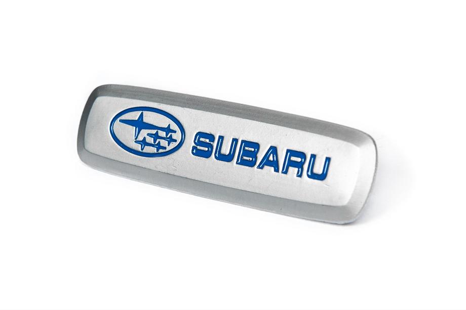 Subaru Шильдик алюмінієвий для килимків (1шт) Image