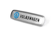 Volkswagen Шильдик алюмінієвий для килимків (1шт) фото 2