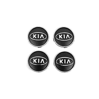 Ковпачки диски чорні kia60tur-bl (59мм на 55мм, 4 шт) фото 2