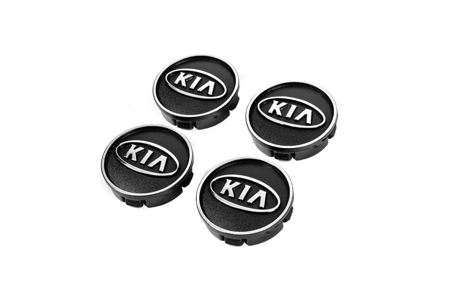 KIA Ковпачки диски чорні kia60tur-bl (59мм на 55мм, 4 шт) Image