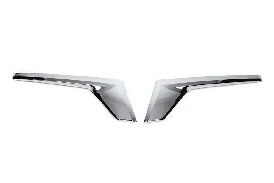 Toyota Land Cruiser 200 2007-2021 рр. Накладки вії на фари Китай (2016-2021) Image