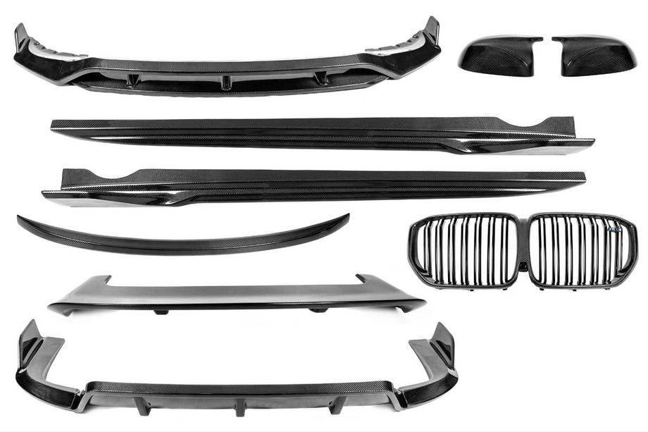 BMW X5 G05 2019-2026 рр. Комплект обвісів Carbon FullSet (2018-2022) Фото 2