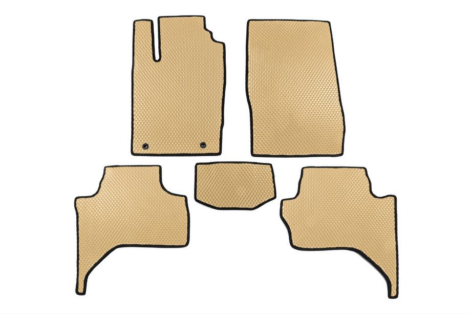 Mitsubishi Pajero Sport 2015- рр. Килимки EVA (Бежевий) Image