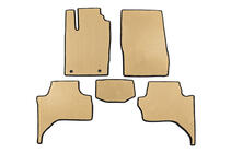 Fiat Fullback 2016- рр. Килимки EVA (Бежевий) фото 1