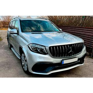 Передня емблема під склом, чорна окантовка a0008880111 (Для GLS) фото 4