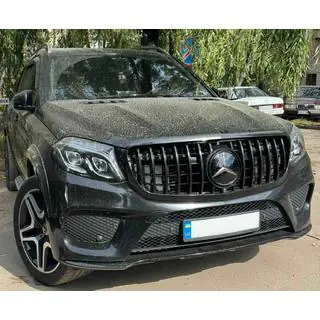 Передня емблема під склом, чорна окантовка a0008880111 (Для GLS) фото 1