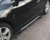 Універсальні накладки на бокові пороги Niken Grey (ABS) (4шт) фото 2