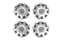 Volkswagen Crafter 2006-2016 рр. Ковпаки сірі ABS (1-катковий, 4 шт) фото 4