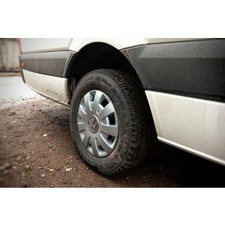 Ковпаки сірі ABS (1-катковий, 4 шт) фото 3