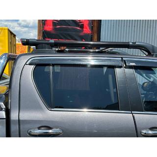 Рейлінги Shark (з поперечиною) Toyota Hilux 2015- рр. фото 4