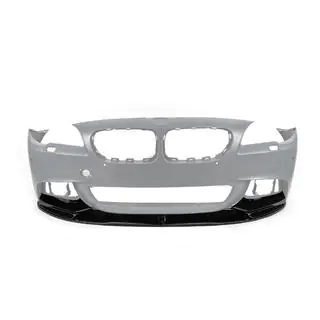 Накладка на передній бампер DPT Lip V-1 (для M-Performance, чорний глянець) фото 4