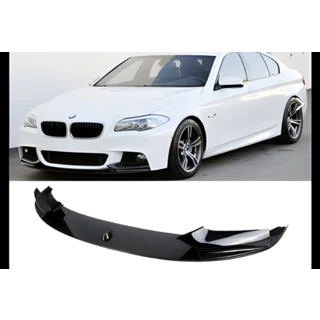 Накладка на передній бампер DPT Lip V-1 (для M-Performance, чорний глянець) фото 2