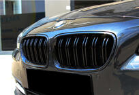 BMW 5 серія F10/F11 2010-2016 рр. Ніздрі M-Look (чорний глянець) фото 7