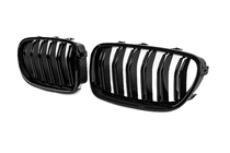 BMW 5 серія F10/F11 2010-2016 рр. Ніздрі M-Look (чорний глянець) фото 3
