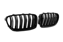 BMW 5 серія F10/F11 2010-2016 рр. Ніздрі M-Look (чорний глянець) фото 4