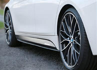 BMW 5 серія F10/F11 2010-2016 рр. Накладки на пороги DPT V-1 (під M-Sport/M5 пороги, чорний глянець) фото 2